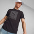 T-shirt nera da uomo Puma Graphics Cat, Abbigliamento Sport, SKU a722000273, Immagine 0